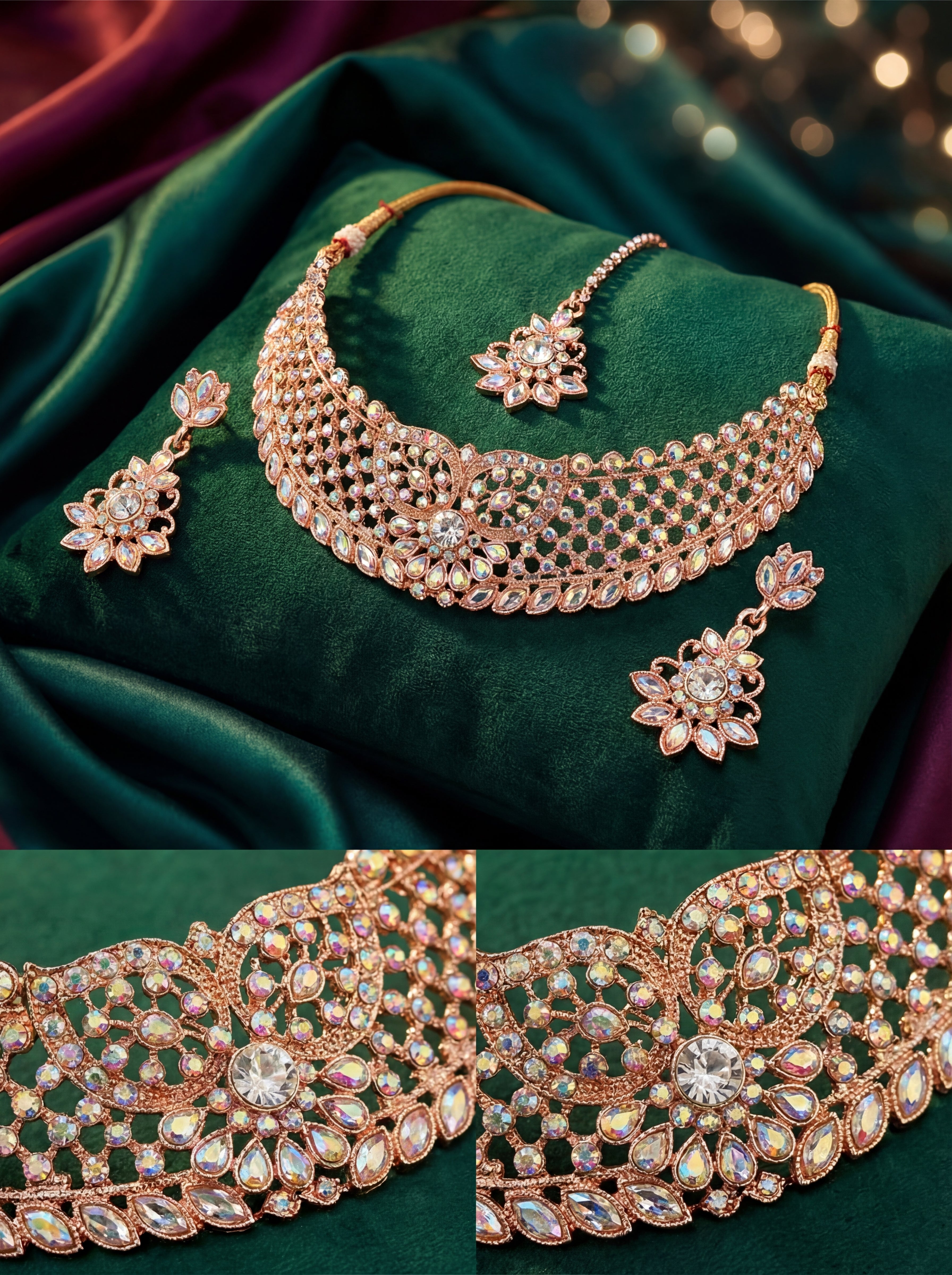 Premium -Finish Choker Jewellery Set